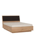 *Kensington 140cm Double Bed frame with lift up frame inc slats in Oak.